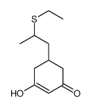 5-(2-ethylsulfanylpropyl)-3-hydroxycyclohex-2-en-1-one结构式