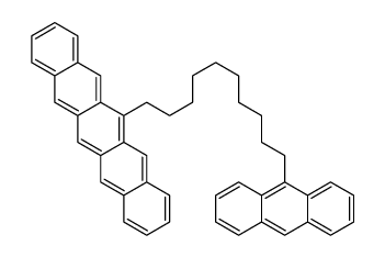 6-(10-anthracen-9-yldecyl)pentacene Structure