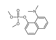 [8-(dimethylamino)naphthalen-1-yl] dimethyl phosphate结构式