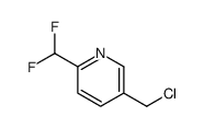 5-(chloromethyl)-2-(difluoromethyl)pyridine结构式