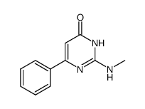 2-(methylamino)-6-phenylpyrimidin-4(3H)-one结构式