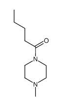 1-(4-methylpiperazin-1-yl)pentan-1-one结构式