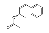 (1Z,3R)-3-acetoxy-1-phenyl-1-butene Structure