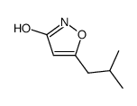 5-isobutylisoxazol-3-ol Structure