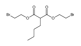 n-Butylmalonsaeure-di-β-bromethylester Structure