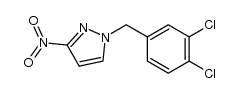 1-(2-CHLORO-6-FLUORO-BENZYL)-4-NITRO-1H-PYRAZOLE structure