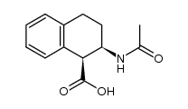 (+/-)-2c-acetylamino-1,2,3,4-tetrahydro-[1r]naphthoic acid Structure