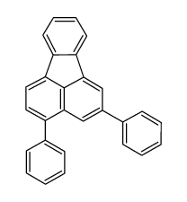 2,4-diphenylfluoranthene Structure