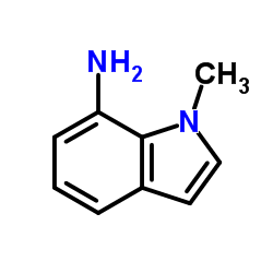 1H-Indol-7-amine,1-methyl-(9CI) structure