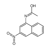 N-(2-nitro-naphthalen-4-yl)-acetamide结构式