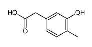 (3-hydroxy-4-methyl-phenyl)-acetic acid Structure