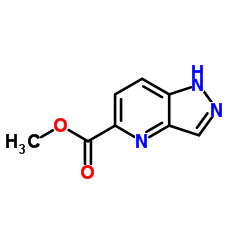 Methyl 1H-pyrazolo[4,3-b]pyridine-5-carboxylate Structure