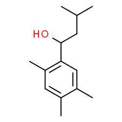 α-Isobutyl-2,4,5-trimethylbenzyl alcohol structure