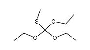 methyl(triethoxymethyl)sulfane结构式