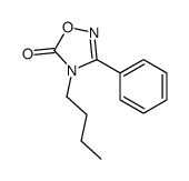 4-butyl-3-phenyl-1,2,4-oxadiazol-5-one Structure