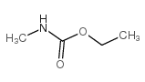 Carbamic acid,N-methyl-, ethyl ester Structure