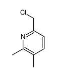 6-(chloromethyl)-2,3-dimethylpyridine结构式