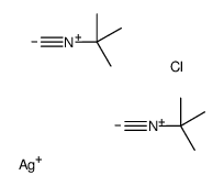 silver,2-isocyano-2-methylpropane,perchlorate结构式