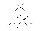 tetramethylammonium methyl ethylphosphoramidate Structure