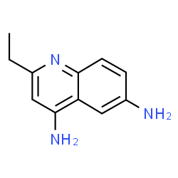 2-ethylquinoline-4,6-diamine Structure