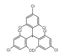 tris(2,4,6-trichlorophenyl)methyl radical结构式