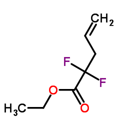 ethyl 2,2-difluoro-4-pentenoate Structure