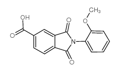 2-(2-METHOXYPHENYL)-1,3-DIOXO-2,3-DIHYDRO-1H-ISOINDOLE-5-CARBOXYLIC ACID picture