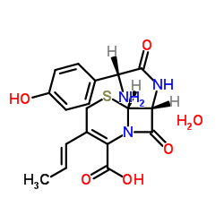Cefprozil (E)-Isomer (50 mg)结构式
