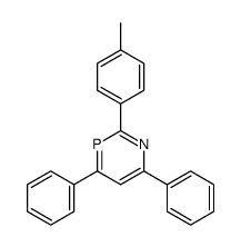 2-(4-methylphenyl)-4,6-diphenyl-1,3-azaphosphinine结构式