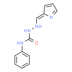 pyrrole aldehyde phenyl semicarbazone structure