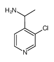 1-(3-chloropyridin-4-yl)ethan-1-amine Structure