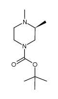 (S)-tert-butyl 3,4-dimethylpiperazine-1-carboxylate结构式