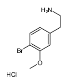 2-(3-Methoxy-4-bromophenyl)-ethylamine HCl Structure