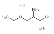 1-Ethoxy-3-methyl-2-butanamine hydrochloride Structure