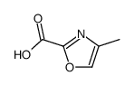 4-Methyl-1,3-oxazole-2-carboxylic acid structure