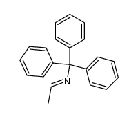 (E)-N-ethylidene-1,1,1-triphenylmethanamine结构式