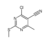 4-氯-6-甲基-2-甲硫基-5-氰基嘧啶图片
