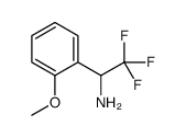 2,2,2-三氟-1-(2-甲氧基苯基)乙胺盐酸盐结构式