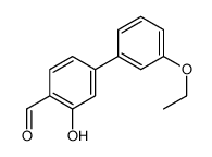 4-(3-ethoxyphenyl)-2-hydroxybenzaldehyde Structure