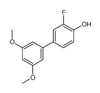 4-(3,5-dimethoxyphenyl)-2-fluorophenol Structure
