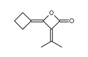 4-cyclobutylidene-3-(propan-2-ylidene)oxetan-2-one Structure