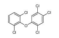 1,2,4-trichloro-5-(2,6-dichlorophenoxy)benzene结构式