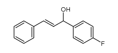 trans-1-(4-fluorophenyl)-3-phenylprop-2-en-1-ol Structure