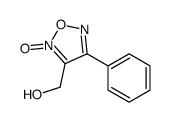 (2-oxido-4-phenyl-1,2,5-oxadiazol-2-ium-3-yl)methanol Structure