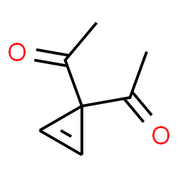 Ethanone, 1,1-(2-cyclopropen-1-ylidene)bis- (9CI) Structure