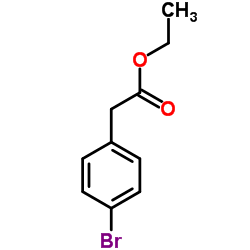 Ethyl (4-bromophenyl)acetate structure