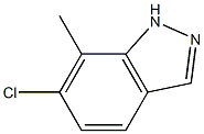 6-chloro-7-methyl-1H-indazole Structure