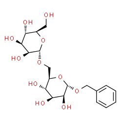 BENZYL 6-O-A-D-MANNOPYRANOSYL-A-D-MANNOP YRANOSIDE结构式