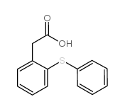 2-[2-(Phenylthio)phenyl]acetic acid structure
