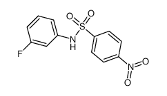 4-Nitro-benzol-sulfonsaeure-(1)-[3-fluor-anilid]结构式